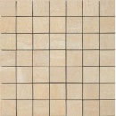 Travertini Matte 2X2 Mosaic Floor and Wall Tile 17X17 Cream (1 Piece) 