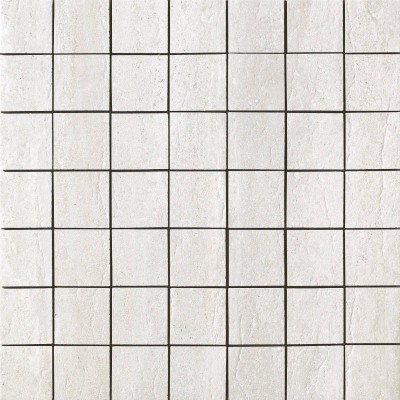 Travertini Matte 2X2 Mosaic Floor and Wall Tile 16.75X16.75 Grigio (1 Piece) 